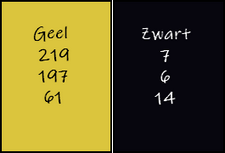 kleuren les 119