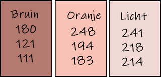 Kleuren les 125