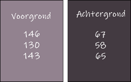 kleuren les 159