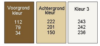 Kleuren les 44