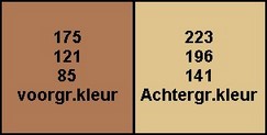 kleurenpalet les 5