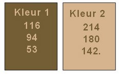 Kleuren les 57