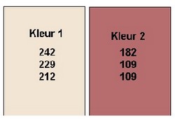 Kleuren les 62