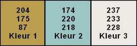 Kleuren Futura