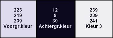 Kleurenpalet Lea
