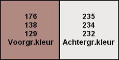 Kleurenpalet Memories