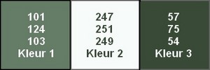 Kleuren Ophelie