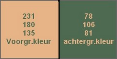 kleuren Automnale