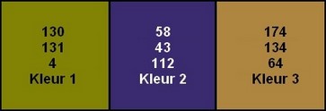 Kleurenpalet Fleur de Lumiere