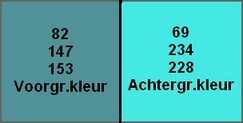 kleuren Folie