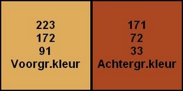kleuren tutorial 5