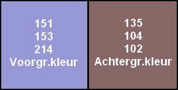 kleuren Vanessa