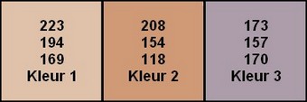 kleuren advies van een slak