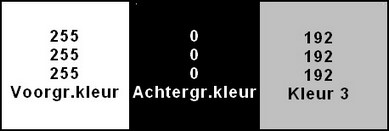 kleuren grijstinten