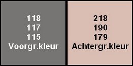 kleuren Isabelle
