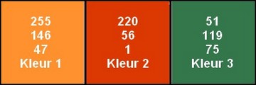 kleuren Katja