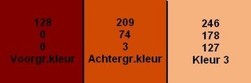 Kleurenpalet