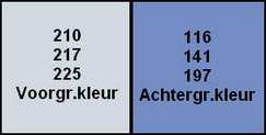 kleuren Mysterieus
