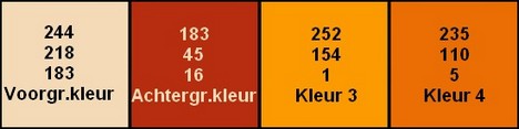 kleuren Nature