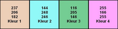 kleuren Pasen 2023
