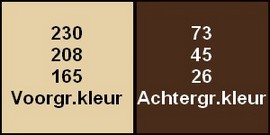 kleuren VIP