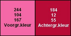 kleuren Valentijn 2022