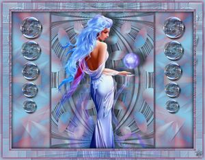 bleu bubbels
