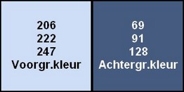 Kleuren voorspoedig 2023