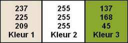 kleuren zalig kerstfeest