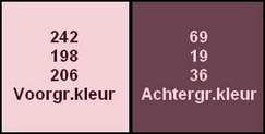 kleuren Jasmina