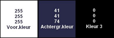 kleuren Kinga