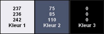 kleuren Larina