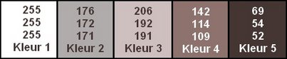 Kleuren Mabella