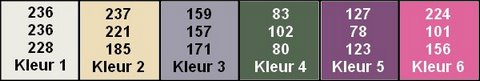 Kleuren Strefania 2