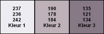 kleuren Sweet life