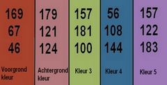 kleuren