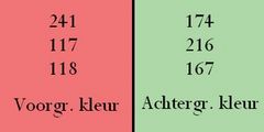 kleuren