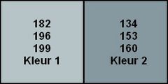 Kleurenpalet Contemptation
