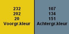 kleuren