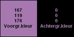 kleurenpalet duo damour