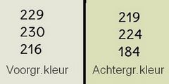 kleuren
