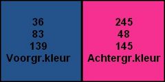 Kleurenpalet Funny Girl
