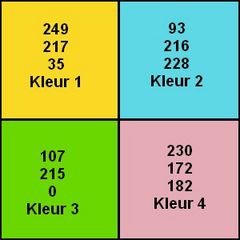 Kleurenpalet June 2017
