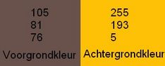kleurenpalet