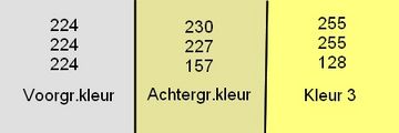 kleuren