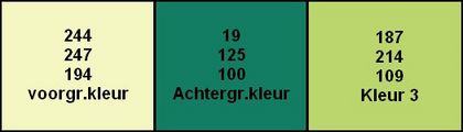 kleurenpalet 1er mai 2018