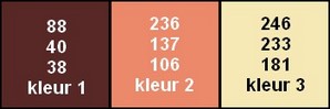 kleuren Albertine