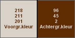 kleuren Bel Automne