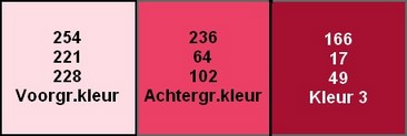 kleuren Berenice