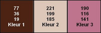 kleuren Charlootte